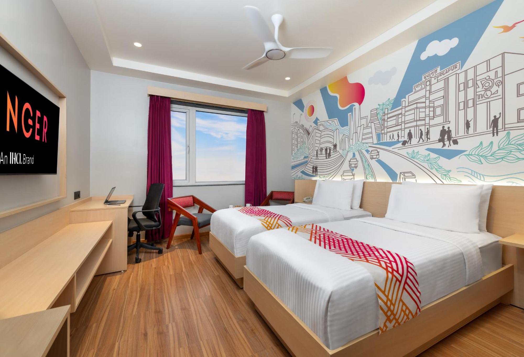 Ginger Durgapur Hotel ภายนอก รูปภาพ
